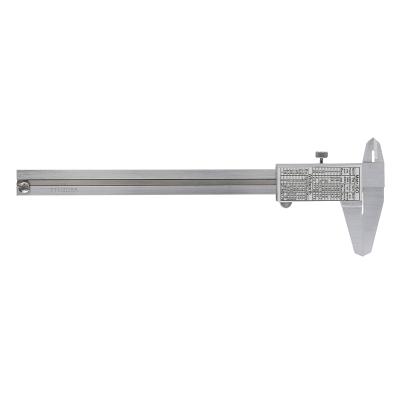 Vernier caliper with screw lock 0-150x0,05 mm and Jaw length 40 mm